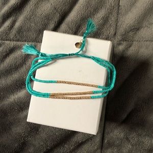 Seed-bead Multi-strand Stretch Bracelet